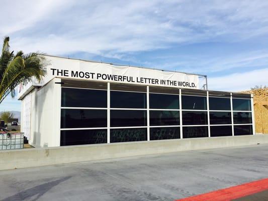 Tinted the BMW building in the Thermal Race Track