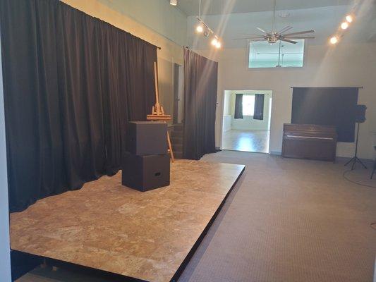 Our studio theatre space