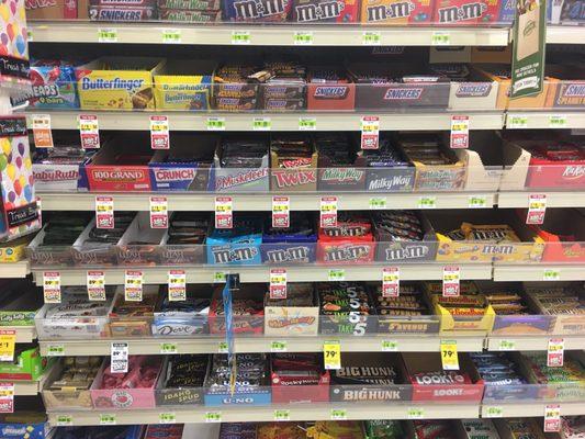 Candy!! My favorite section.