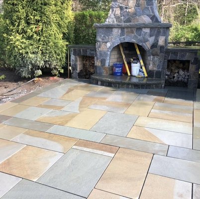 Blue Diamond hardscape & Landscape