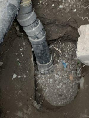 Repair to sewer