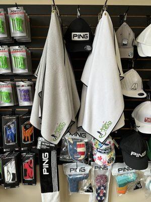 Jeremy Head Golf Shop & Academy logo golf towels now available!