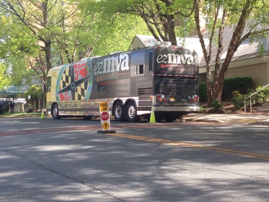 Chevy Chase MVA Bus