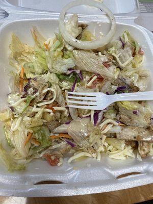 Jamaican Jerk Chicken Salad.