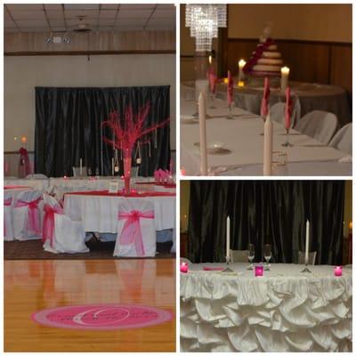 couple of pics from the hall while setting up .www.yourcherishedmoment.com