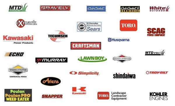 Some of the brands we service.