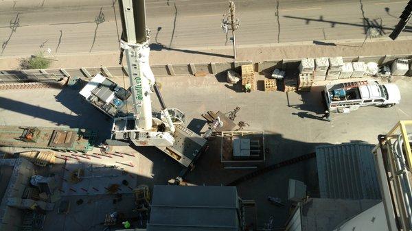 MMI | View from the top of a crane