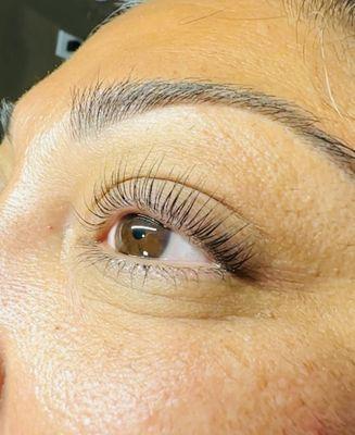 Beautiful lash lift