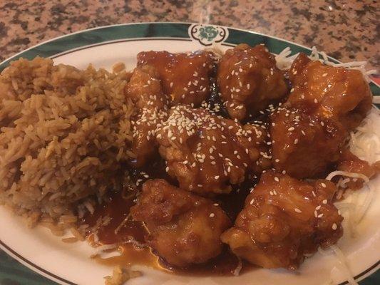 Sesame chicken