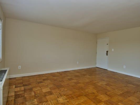 Easy to care for hardwood floors.