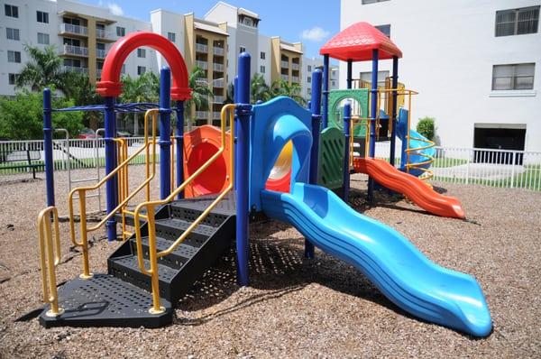 Children will love our large playground.