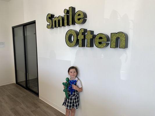 Smile Often - Leaving after first dental work