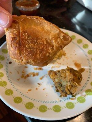 Samosa 'extra-golden'