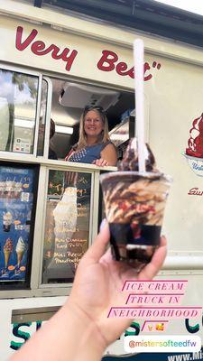 Such an incredible fun ice cream truck experience in the neighborhood! Look forward to ice cream days!