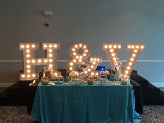 Marquee letters will light up any event!