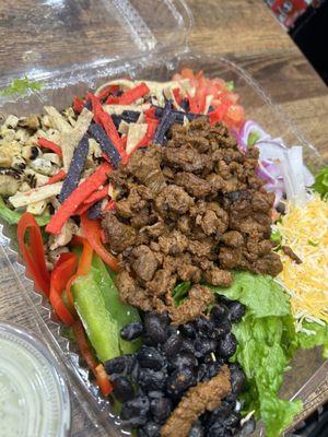 Asada salad