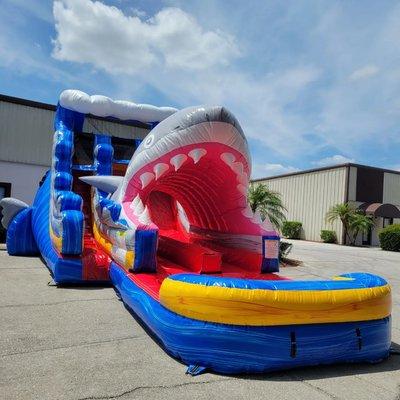 18ft Jaws Hybrid Water Slide