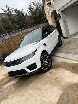 Recent 2022 Range Rover Sport