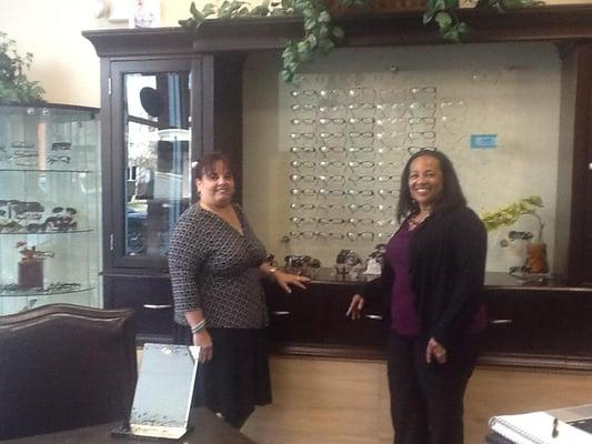 Dr. Sawyer and her staff have created a happy, positive environment at Sawyer Vision Optometry!