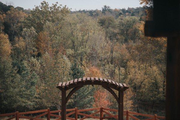 Views from atop the Hideaway.