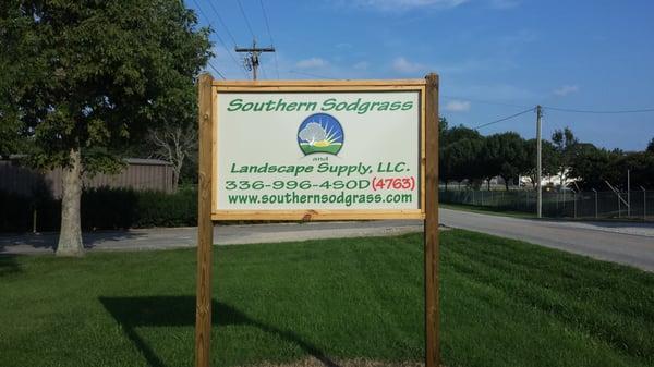 Southern Sodgrass and Landscape Supply, LLC is conveniently located in Colfax, North Carolina.