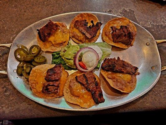 Beef fajita nachos