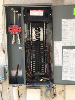 Circuit Breaker Panel change