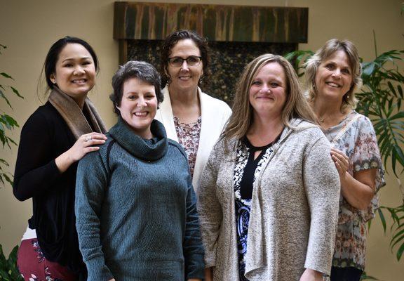 Left to Right: Merry, Cassie, Rhonda, Becky, Suzanne