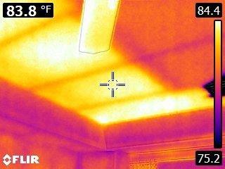 We use thermal technology in our residential home inspections