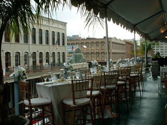 Roof Garden Galveston Dinner Event