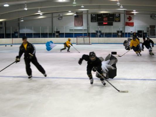 Parachute Skating: Resistance Training