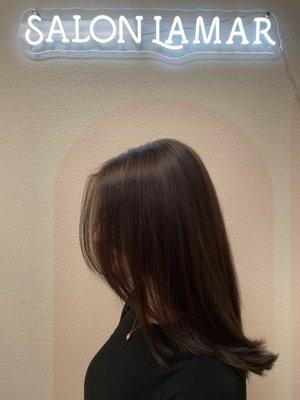 Soft layers with a blowout