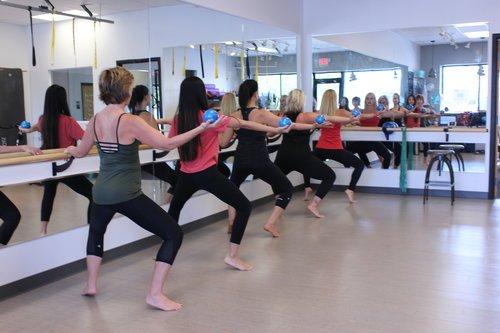 Total Barre - fun, pilates based (safe) muscle sculpting, plus affordable!