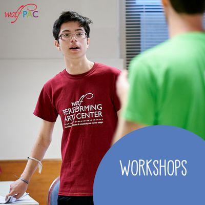 http://www.wolfperformingartscenter.org/workshops