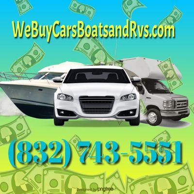 Sell My Car Boat Or Rv