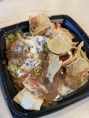 Nachos at Del taco in Conyers are terrible gross