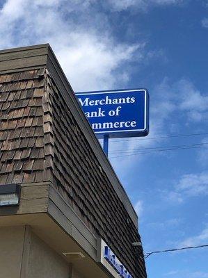 Merchants Bank of Commerce Sign