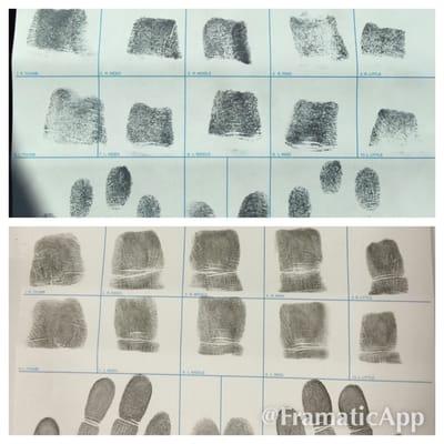 Poway Livescan on TOP. MorphoTrust USA at the YMCA Children's Resource Center 3333 Camino Del Rio South, SD on Bottom.