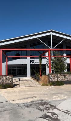 Main entrance for FX Fitness