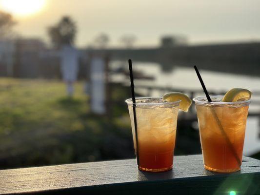 Long Islands made by Chance. Yum