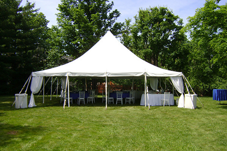 40x40 Pole tent