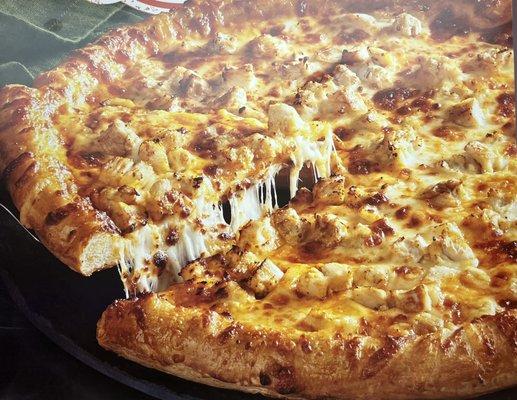 Buffalo chicken pizza