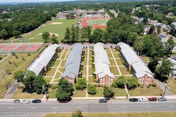 Aerial View at Manchester Green