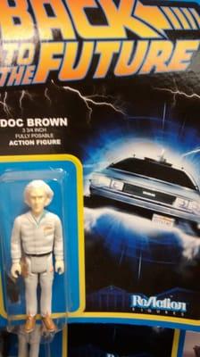 Back to the future action figure