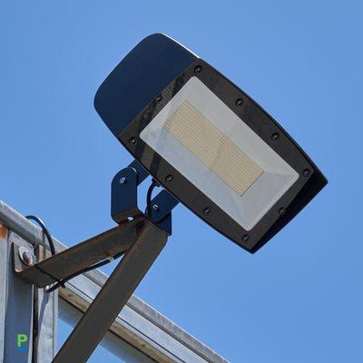 San Clemente Border Patrol Station lighting installation