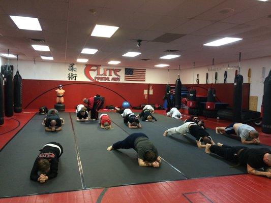 Warm Ups before grappling