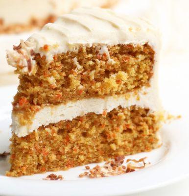 Our moist and delicious Carrot Cake!