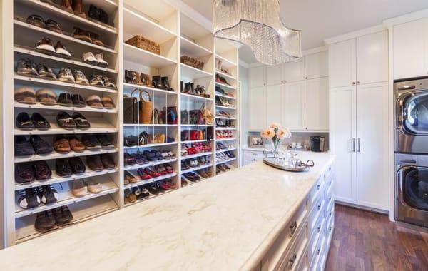 Beautiful Custom Closet in Houston, Texas.