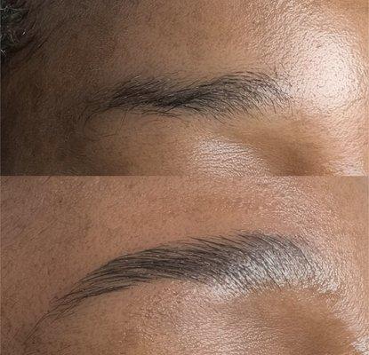 Brow Lamination! Results last up to 6 weeks