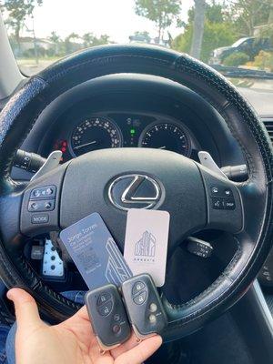 Lexus Smart Key Add !!!